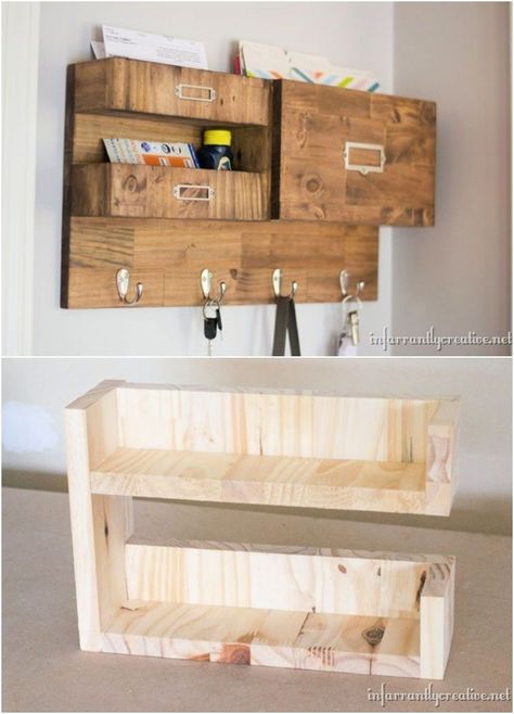 25 Easy DIY Mail Organizer Ideas to Make - Suite 101 Mail Organizer Ideas, Entryway Organizer Diy, Entryway Mail Organizer, Desktop Mail Organizer, Hanging Mail Organizer, Diy Mail Organizer, Diy Mail, Mail Organizer Wall, Diy Desktop