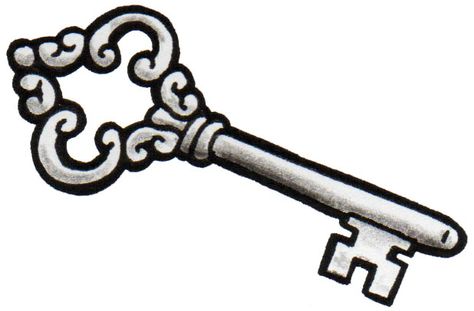 Key Tattoo Design #key #tattoo #design https://www.facebook.com/DaisyatSecretInk