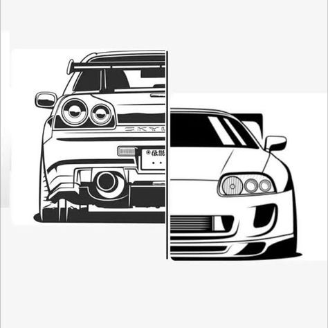 Fast N Furious Tattoos, Fast And Furious Painting Ideas, Fast And Furious Cars Drawing, Fast And Furious Drawings, Fast And Furious Painting, Fast And Furious Tattoo Ideas, Fast And Furious Art, Fast And Furious Tattoo, Disney Cars Wallpaper