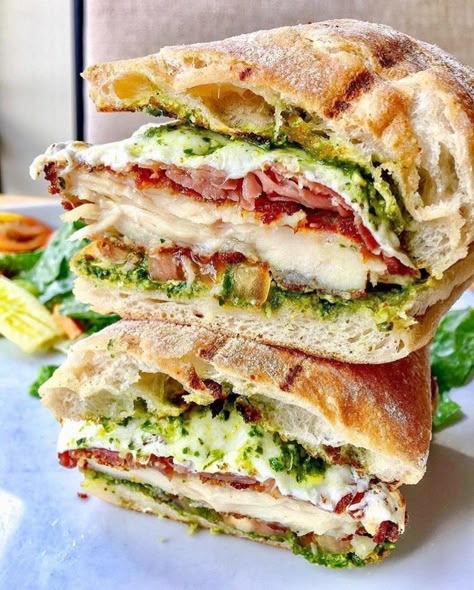 Prosciutto Sandwich, Mozzarella Prosciutto, Sandwich Breakfast, Bagel Breakfast, Bagel Breakfast Sandwich, Breakfast Aesthetic, Committed Relationship, Chicken Cutlets, Tasting Table