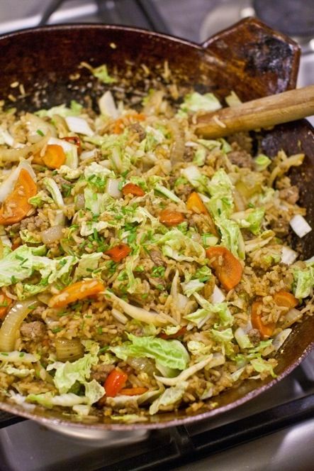 Nasi Goreng Recept, Chinese Kool, Exotic Food, Rice Recipes, Fried Rice, Asian Recipes, Slow Cooker, Meal Prep, Good Food