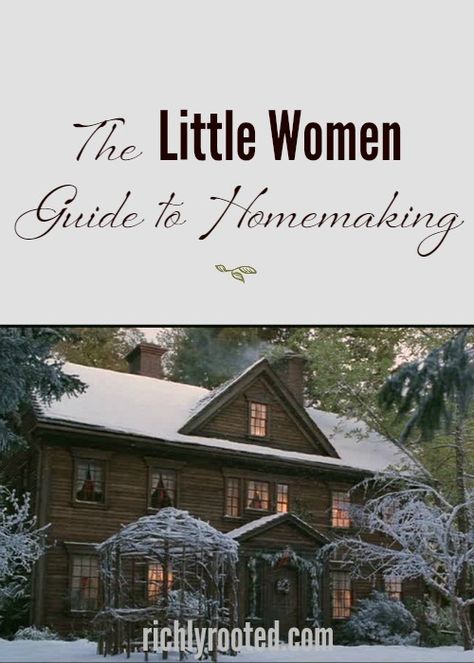 Vintage Homemaker Aesthetic, Homemaking Books, Little Women Christmas, Happy Homemaking, Christian Homemaking, Living Vintage, Classic Book, Home Management, Up House