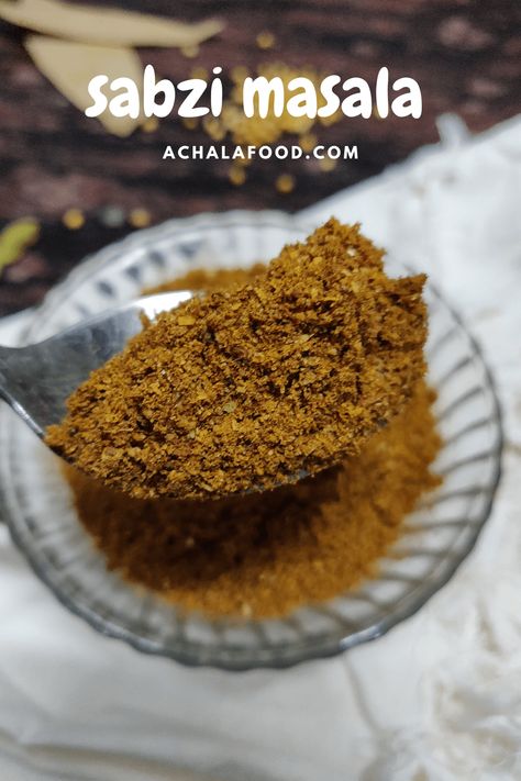 Sabji Masala Powder Recipe, Homemade Masala, Chilli Cheese Toast, Cheese Toast Recipe, Masala Powder Recipe, Salad Cake, Indian Street Food Recipes, Spice Mix Recipes, Curry Spices