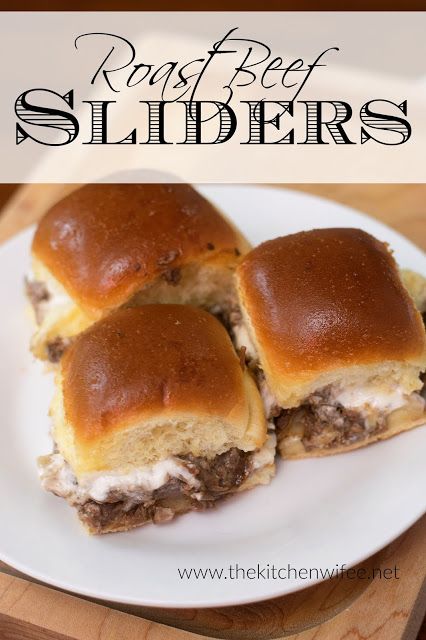 Take your leftover pot roast to the next level with this delicious recipe for my Roast Beef Sliders.  Perfect for quick and easy weeknight meals or football season! Roast Sliders, Roast Beef Sliders Recipes, Leftover Roast Beef Recipes, Sliders Recipes Beef, Homemade Sweet Potato Fries, Pot Roast Sandwiches, Leftover Pot Roast, Roast Beef Sliders, Leftover Roast Beef