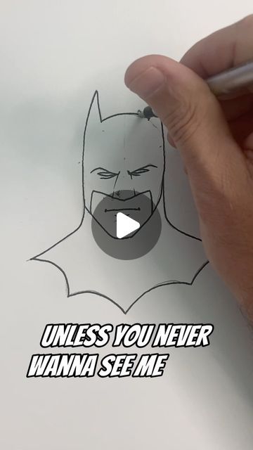 Shane Burke on Instagram: "Easy way to draw Batman! Who should I draw next? #batman #howtodrawbatman #drawingtutorial #drawingtipsandtricks #batmandrawing #art #artist #DC #comics #thebatman" Batman Art Drawing Easy, Cute Batman Drawing, Batman Cartoon Drawing, Batman Drawing Sketches, Batman Drawing Easy, How To Draw Batman, Drawing Batman, Batman Art Drawing, Batman Sketch