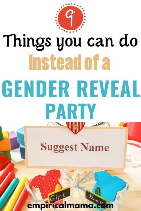 Not into Pink or Blue or Touchdowns or Tiaras? If you are against gender stereotypes, here are the 9 best alternatives to traditional gender reveal party. Gender Reveal Alternative, Non Traditional Gender Reveal, Gender Stereotypes, Gender Party, Pink Or Blue, Reveal Party, Reveal Parties, Gender Reveal Party, Pregnancy Announcement