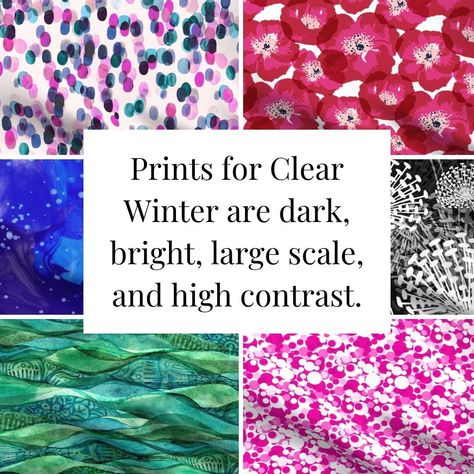 CLEAR WINTER ❄️🌷 Fun facts: ❄️ Clear winter is a neutral season leaning cool ❄️ Clear winter is one of the rarest seasons at 5% in North America ❄️ Often confused with Deep Winter ❄️ Looks sickly in pastels and most gray Want to learn more about Clear Winter (or any season)? Comment “EXPLORE” to get the link! #clearwinter #brightwinter #brightwintercolors #brightwintermakeup #clearwinterpalette #clearwintercolors #clearwintermakeup #colouranalysisworks #coloranalysis #coloranalyst #seaso... Clear Winter Outfits, Clear Winter Palette, Jewel Winter, Color Theories, True Winter Palette, Bright Winter Outfits, Cool Winter Color Palette, Deep Winter Palette, Winter Palette