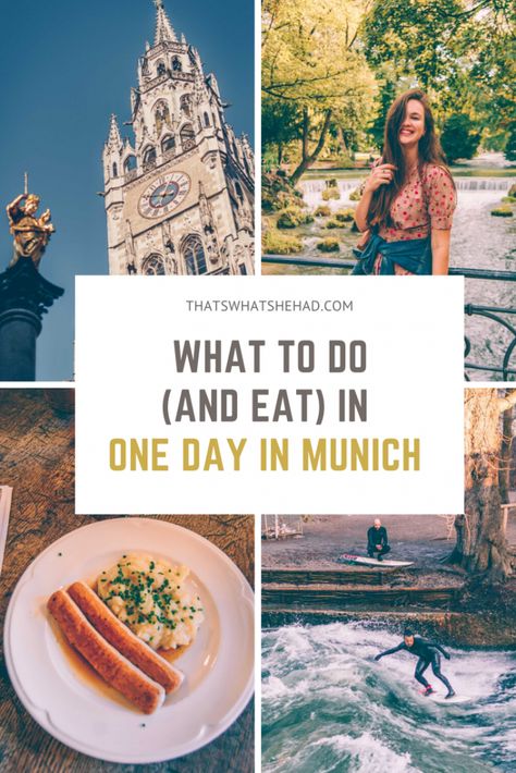 What To Do In Munich, 3 Days In Munich, Munich Food Guide, Munich Day Trips, Where To Eat In Munich, Day Trip From Munich, One Day In Munich, Munich Germany, Germany And Italy