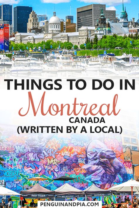 Looking for the best things to do in Montreal? Our detailed guide - written by a local - covers historical sites, attractions, food and more! What To Do In Montreal, Montreal Things To Do, Travel Montreal, Montreal Vacation, Montreal Travel Guide, Things To Do In Montreal, Visit Montreal, Montreal Travel, Canada Vacation