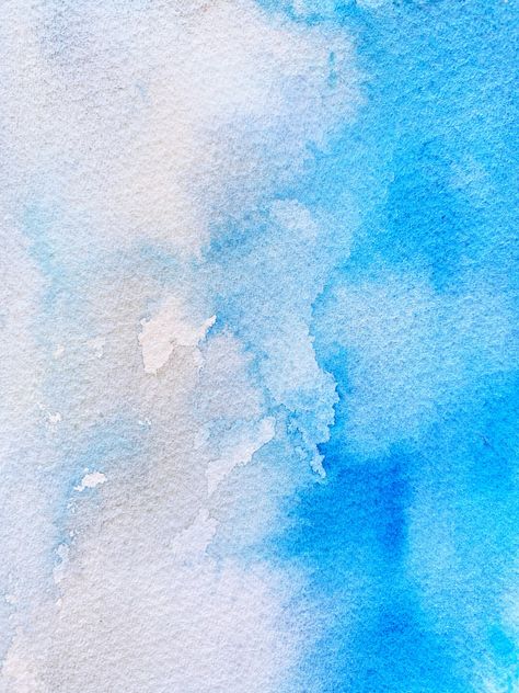 2 Ways To Watercolor Blue Skies and One Important Lesson | Susan Chiang Watercolour Branding, Inktober Sketchbook, Watercolour Sky, Watercolour Texture, Texture Watercolor, Fun Watercolor, Basic Watercolor, Watercolor Textures, Watercolor Paper Texture