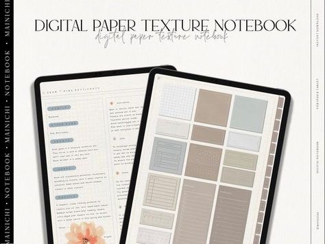 Free Digital Notebook to Use With iPads or Tablets plannerkdpinterior #freeprintableplanner #etsydigitalproducts Free Digital Notebook, Digital Notebook Paper, Paper Template Free, Travel Planner Template, Free Notebook, Notebook Templates, Student Notebooks, Digital Notebook, Goodnotes Planner