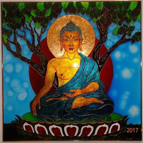 Buddha glass painting Buddha Glass Painting, Glass Painting Patterns, Sketches Pencil, Art Sketches Pencil, Craft Craft, Sacred Places, The Buddha, Angel Art, Painting Patterns