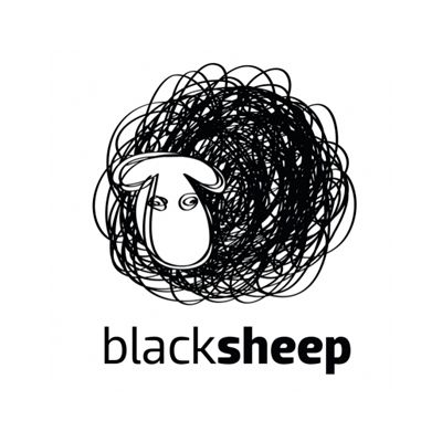 Black Sheep | Logo Design Gallery Inspiration | LogoMix Black Sheep Logo, Black Sheep Tattoo, Sheep Logo, Logo Examples, Sheep Tattoo, Inspiration Logo Design, Black And White Logos, Logo Luxury, A Sheep