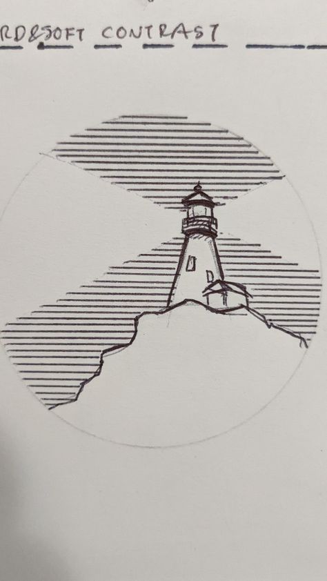 Lighthouse design, Pemaquid Point Lighthouse Lighthouse Drawing Simple, Lighthouse Sketch, Lighthouse Drawing, House Doodle, Lighthouse Design, Drypoint Etching, Lighthouse Tattoo, Thumbnail Sketches, Sketches Easy