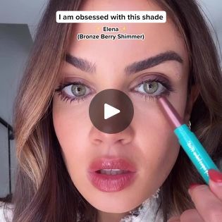 322K views · 3.9K reactions | Shade Elena | Get ready for compliments! You're just a swipe away from makeup artist status with our Infinity Waterproof Eyeshadow Stick ✨ | By Thrive Causemetics | Facebook Thrive Makeup, Thrive Causemetics Eye Brightener, Thrive Causemetics Mascara, Le Vel Thrive Products, Thrive Eyeshadow Stick, Thrive Causemetics, Beautiful Green Eyes, Eye Brightener, Waterproof Eyeshadow