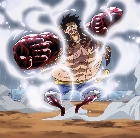 Luffy Gear 1, Luffy Gear Fourth, Icon Gear, Luffy Gear 4, Gear 4, Luffy Gear 5, Zoro One Piece, Man Wallpaper, Manga Anime One Piece