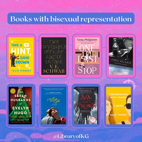 #bisexualrepresentation #pridemonth #lgbtqbooks Bisexual Books, Imagenes Aesthetic, Reading List Challenge, List Challenges, James Baldwin, Baking Ideas, Reading Lists, Books To Read, Literature