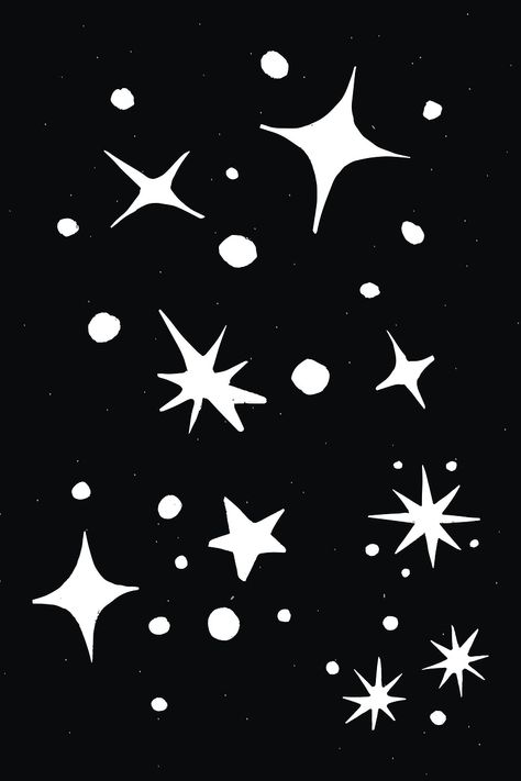 Stars White Background, Ghostface Wallpaper Aesthetic, Desktop Wallpaper Fall, Galaxy Aesthetic, Space Doodles, Solar System Art, Doodle Sticker, Star Doodle, Graphic Design Infographic