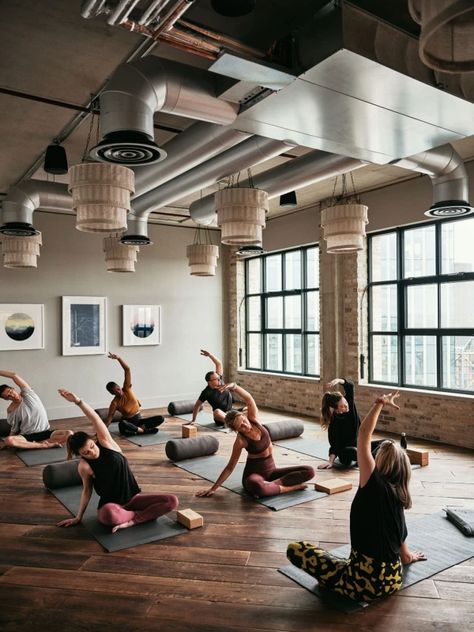 All Under One Roof | Spaces in Working From_Southwark Pilates Yoga Studio, Early Morning Yoga, Day Beds, Yoga Studio Design, Hotel Gym, Yoga Business, Rooftop Restaurant, Marble Surface, Meeting Rooms