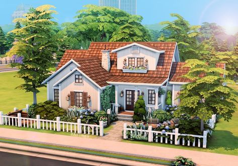 Mal aka Asimsa🌟 on Instagram: “One Story Family Home 🌳 Speed build is linked in my bio🌿 ✨Gallery: Asimsa04 ✨No CC ✨30x20 ✨4 Bedrooms ✨2 Bathrooms ✨122 545$…” One Story Family Home, Sims 4 Cheats, Sims 4 Challenges, Sims 4 Family, Sims 4 House Plans, Sims 4 House Building, Diy House Plans, Sims 4 House Design, Casas The Sims 4