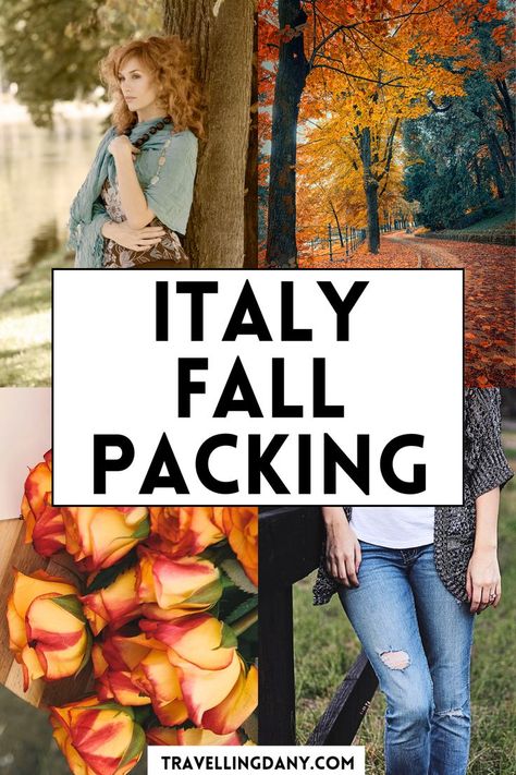 Autumn in Italy is beautiful but can be tricky for packing! Discover easy fall outfit ideas and an Italy fall packing guide designed to help you stay comfortable and chic, no matter where your travels take you. Autumn In Italy, Italy Fall, Fall Packing, Italy Travel Outfit, Simple Fall Outfits, Packing Guide, Trip To Italy, Pack Light, Italy Travel Guide