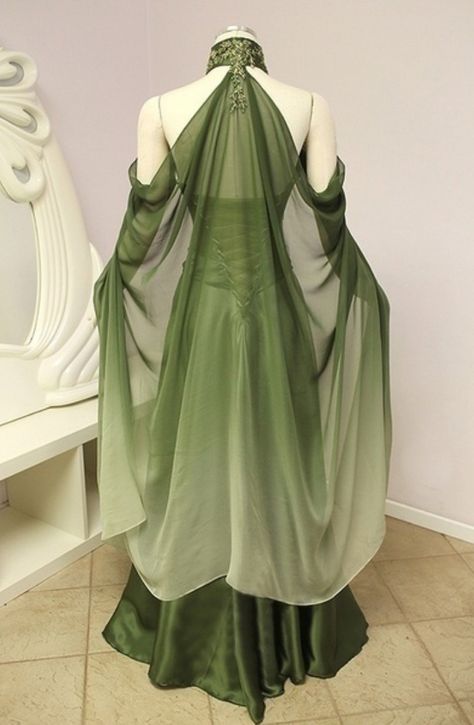 Elven Cape, Elven Costume, Firefly Path, Elven Dress, Elf Dress, Outfit Pieces, Performance Costume, Fantasy Dresses, Fantasias Halloween