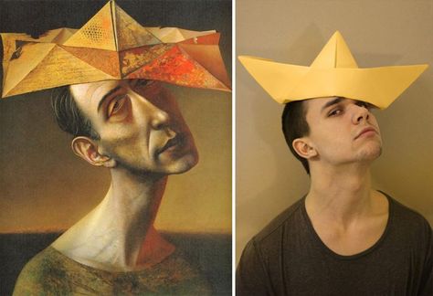 These People Recreated 50 Famous Artworks And Some Might Be Better Than The Originals Famous Paintings Reimagined, Famous Artworks Recreated, Recreating Famous Artworks, Art Appropriation Paintings, Recreating Famous Paintings, Appropriation Art Artworks, Art Appropriation Ideas, Art To Recreate, Famous Art Work