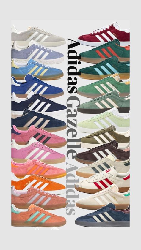 Adidas Gazelle, All Colors, New Shoes, All The Colors, Me Too Shoes, Create Yourself, Iphone Wallpaper, Adidas, Sneakers