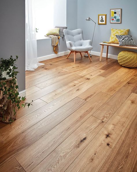 Rustic Wood Floors, Wood Floor Design, Living Room Wood Floor, Oak Wood Floors, Wooden Floors, Engineered Wood Floors, Living Room Flooring, Room Remodeling, Hard Wood