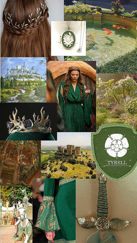 Margery Tyrell Aesthetic, House Of Tyrell, Margaery Tyrell Aesthetic, House Tyrell Aesthetic, Tyrell Aesthetic, Bujo Daily, Game Of Throwns, Margery Tyrell, House Tully