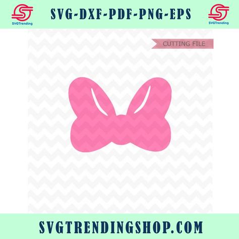 Minnie Mouse Bow Svg, Minnie Mouse Ribbon, Mouse Cute, Bow Svg, Ribbon Svg, Minnie Bow, Minnie Mouse Bow, Svg For Cricut, Cute Bow