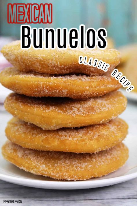 Snack Ideas Mexican, Maseca Recipes Sweets, Homemade Mexican Candy, Mexican Doughnut, Easy Bunuelos Recipe, Mexican Desserts Easy, Mexican Bunuelos, Maseca Recipes, Mexican Bunuelos Recipe