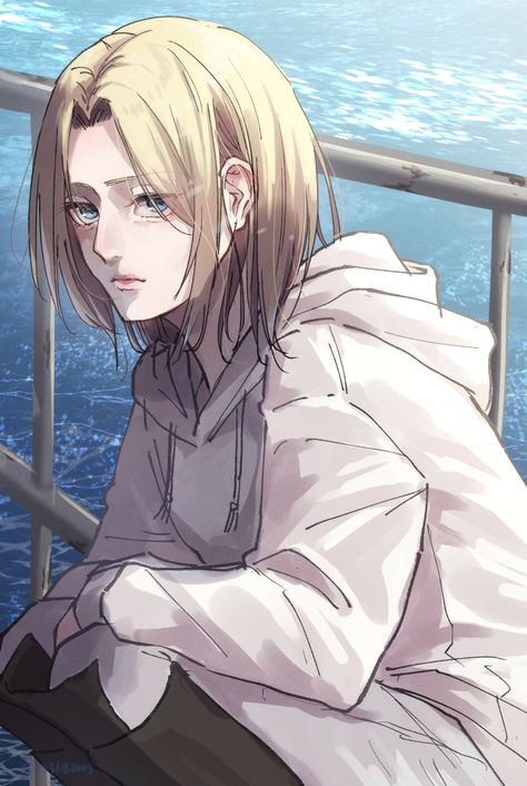 Female Titan, Annie Leonhardt, Annie Leonhart, Metal Gear Rising, Good Anime Series, Anime Military, Attack On Titan Fanart, Attack On Titan Art, Anime Monochrome