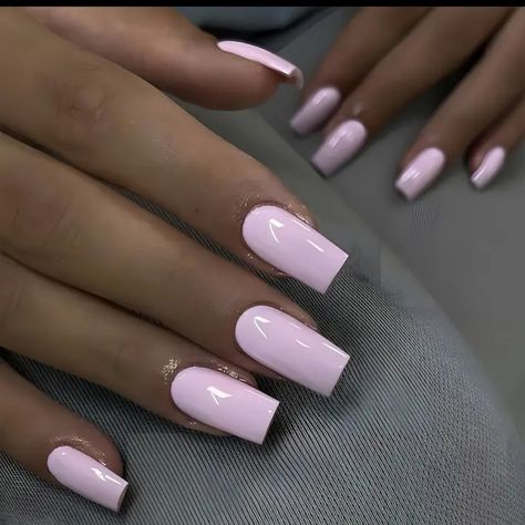 Glossy Pink Press On Nails 24 Count Comes With Jelly Glue And Nail File New Kiss Glue On Nails, Pink Press On Nails, Soft Pink Nails, Barbie Nails, Baby Pink Nails, Vibrant Nails, Vacation Nails, Pink Acrylic Nails, Square Acrylic Nails