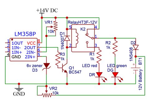 Automatic Battery Charger circuit using LM358 OP-AMP » Power supplies Lm358 Circuit, Battery Charger Circuit, Automatic Battery Charger, Basic Electronic Circuits, Embedded Systems, Battery Charger 12v, Power Supply Circuit, Electronic Circuit Design, Electrical Circuit Diagram