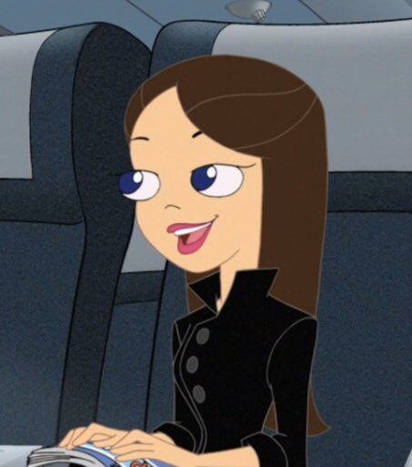 Dr Doofenshmirtz Daughter, Vanessa Doofenshmirtz Icon, Vanessa Doofenshmirtz Aesthetic, Vanessa Phineas And Ferb, Steven Universe Ending, Ferb And Vanessa, Vanessa Doofenshmirtz, Gravity Falls Book, Phineas Y Ferb