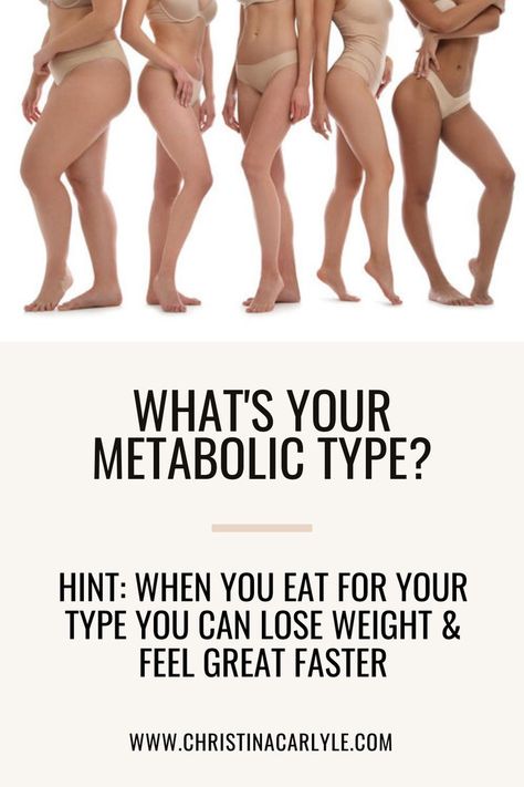 What's your metabolic type? Did you know what when you eat for your body's unique metabolic needs you can lose fat and feel fantastic faster than you can on a cookie cutter diet? Learn your Unique Metabolic Type & More by taking the metabolic type quiz. Eating For Your Body Type, Zeta Metabolism, Meso-endomorph Women Diet, Mesomorph Women Diet, Mesomorph Women, Metabolic Type, Faster Metabolism, Fitness Pal, Metabolic Disorders