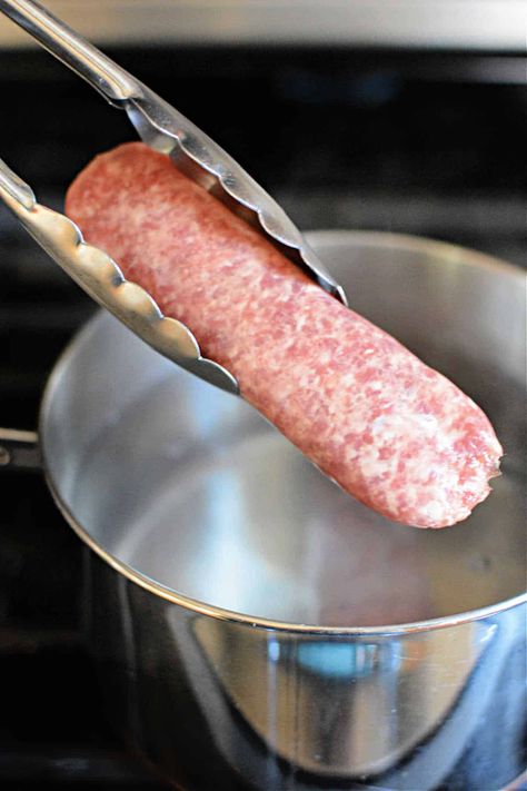 This is how long to boil brats in beer or water on the stove. What cook time will get the safe internal temperature for raw bratwurst. Boiling Brats Before Grilling, How To Cook Bratwurst On The Stove, Brats On Stove Top, How To Cook Brats On The Stove, Cooking Brats On Stove, Brats On The Stove, Boiling Brats, Beer Boiled Brats, Brats In Beer