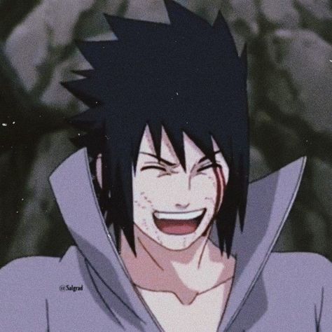 Sasuke Smile, Naruto Smile, Naruto Icon, Smile Icon, Anime Face, Face Icon, Uchiha Sasuke, Naruto Series, Naruto Wallpaper