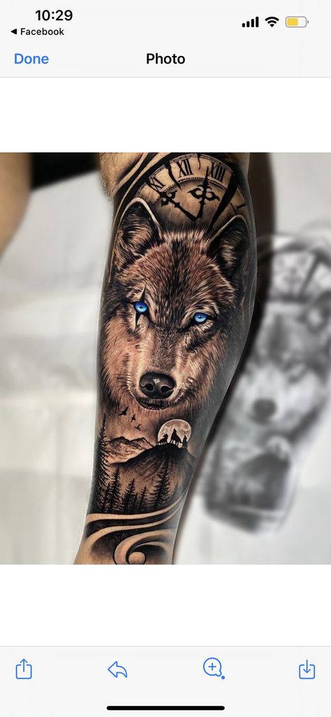 Jp Tattoo, Mens Full Sleeve Tattoo, Wolf Tattoos For Women, 30 Tattoo, Wolf Tattoos Men, Mandala Hand Tattoos, Mechanic Tattoo, Wolf Tattoo Sleeve, Full Leg Tattoos