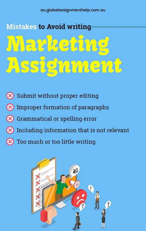 how to avoid marketing mistakes
how to avoid mistakes in writing
what are the four mistakes to avoid while writing any kind of content discuss
content writing mistakes
what should be avoided while writing a precis
why should the writer rely on the active voice when constructing a message
to make your writing effective avoid using tcs answers
social media marketing plan Assignment Writing, Assignment Writing Service, Assignment Help, Writing Services, Case Study, Writers, Finance, Australia, Marketing