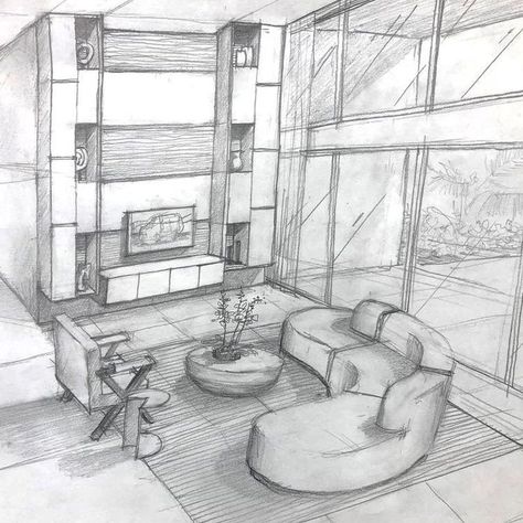 Sketches Of Interior Spaces, Floor Drawing Art, Room Architecture Drawing, Room Sketches Interior, Room Drawings Sketches, Room Drawing Ideas, Room Design Drawing, Floor Drawing, Sketchbook Architecture