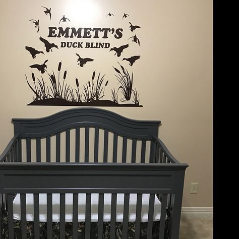 Mallard Nursery, Mallard Duck Nursery, Hunting Bedroom, Country Living Decor, Duck Nursery, Bedroom Boy, Duck Blind, Duck Decor, Boy Girl Nursery