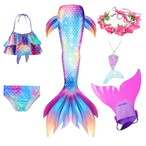 Mermaid Tail Swimsuit, Mermaid Swimsuit Tail, Mermaid Tail Costume, Beach Costume, Mermaid Swimwear, Swimmable Mermaid Tail, Girls Mermaid Tail, Mermaid Tails For Kids, Ariel Cosplay