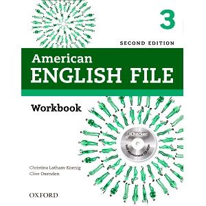 American English File 3 Workbook 2nd Edition English Grammar Book, Book Program, English File, Math Workbook, Basic Math Skills, Grammar Book, Teacher Books, American English, French Books