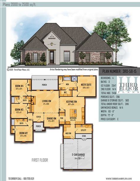 $700.00 House Plan 9 sets Large Mudroom, Acadian Cottage, Garage With Storage, Master Suite Bedroom, Bedroom Porch, Modern Architecture Design, Large Pantry, Pch Sweepstakes, Porch Flooring