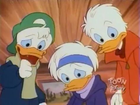 Quack Pack (Huey, Dewey and Louie) Quack Pack, Huey Dewey And Louie, Disney Pixar Characters, Darkwing Duck, Duck Cartoon, Disney Duck, Pixar Characters, Duck Tales, Little Duck