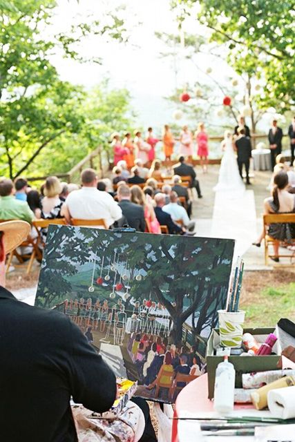 Ceremony Outdoor, Sentimental Wedding, Mountain Weddings, Wedding Painting, Southern Weddings, Wedding Scrapbook, Wedding Dreams, Timeless Wedding, Fairytale Wedding