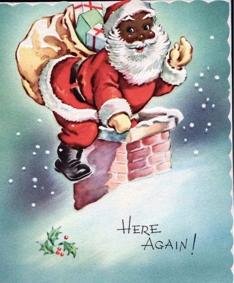 Beautiful Black African American Santa Claus & Children Christmas ... African American Christmas Cards, Black Christmas Cards, Santa Christmas Card, Black Santa Claus, African American Christmas, Santa Christmas Cards, American Christmas, Children Christmas, Merry Christmas Images