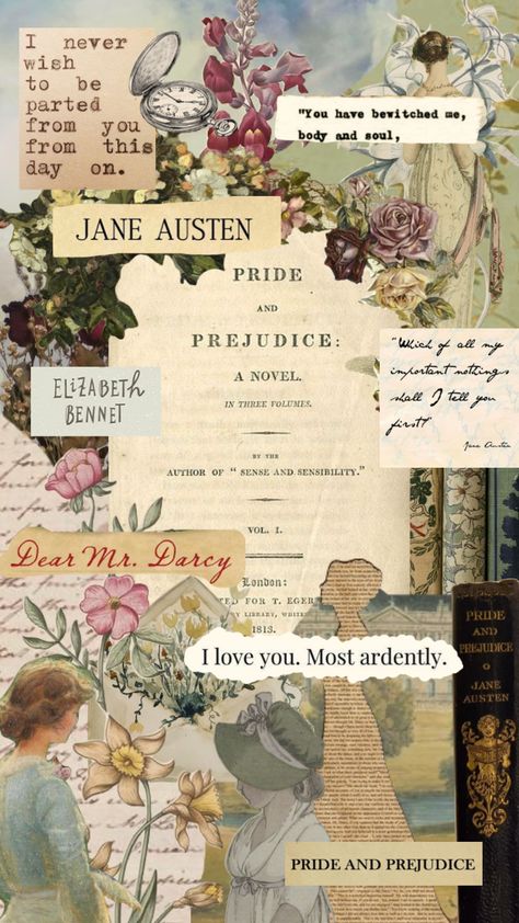 #prideandprejudice #janeaustin #booksaesthetic #elizabethbennet #mrdarcy Pride And Predijuce Aesthetic, Jane Austin Aesthetic, Jane Austen Background, Pride And Prejudice Phone Theme, Jane Austen Wallpaper, Pride And Prejudice Background, Jane Austen Aesthetic Wallpaper, Jane Austen Poster Aesthetic, Romantic Academia Wallpaper